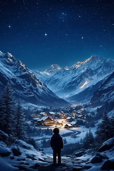 远方的山海报
